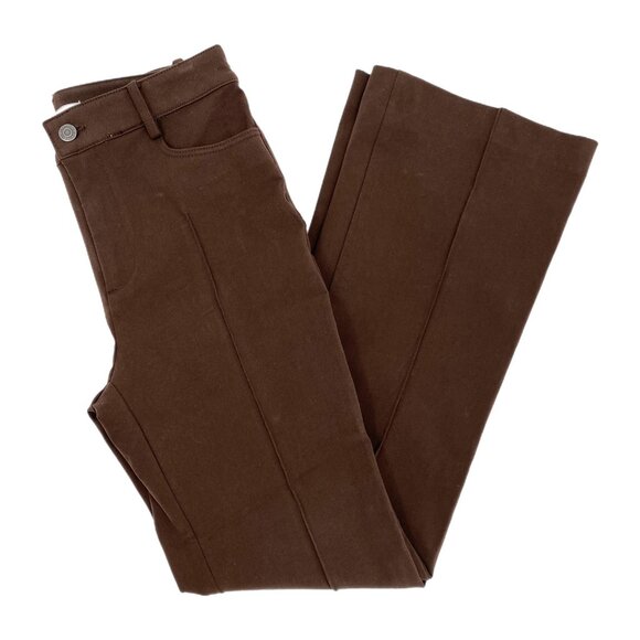 LOFT Pants - LOFT Brown 5 Pocket Slim Flare Pants | Size 2P